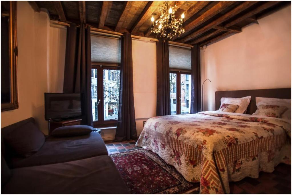 Living History - Drie Koningen Aparthotel Antwerp Luaran gambar