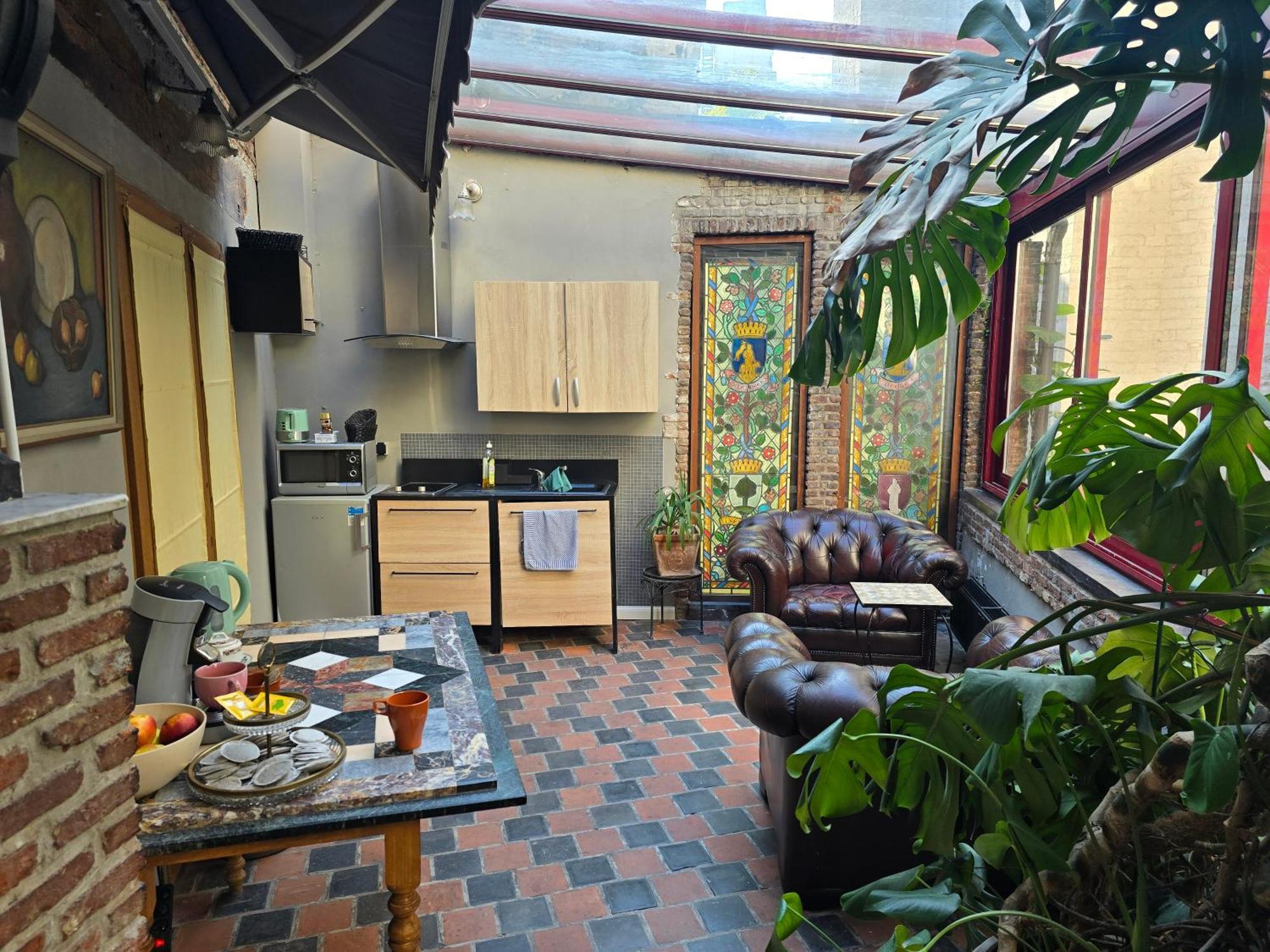Living History - Drie Koningen Aparthotel Antwerp Luaran gambar