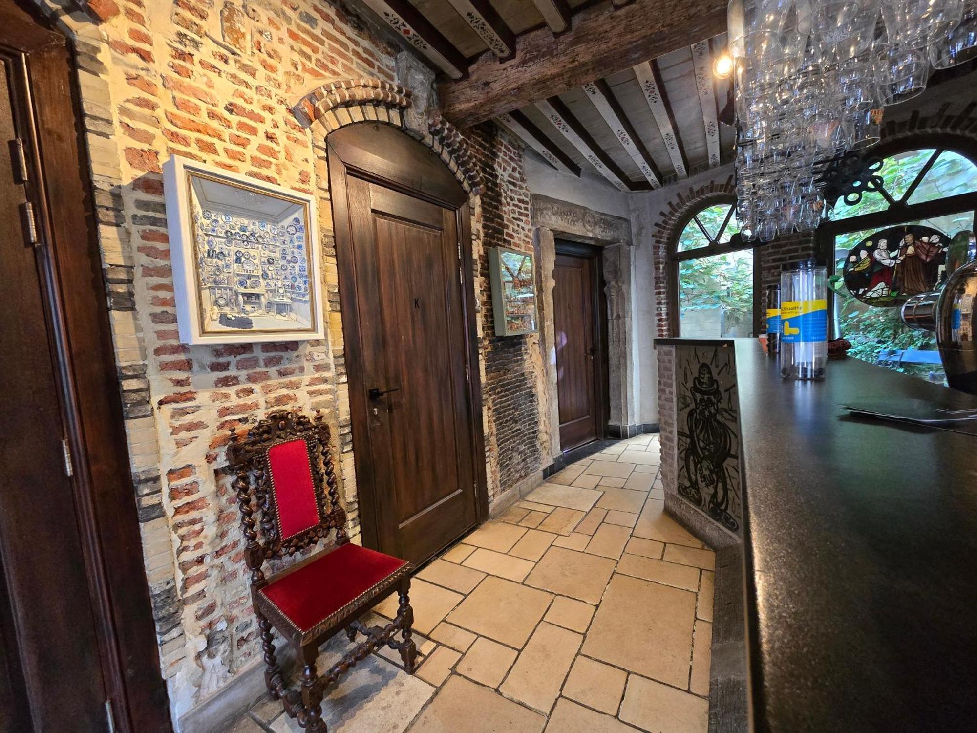 Living History - Drie Koningen Aparthotel Antwerp Luaran gambar